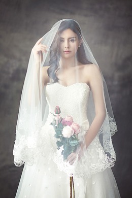 Свадебное платье Цвет Белый, Размер L